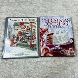 Memories of the Present & Christmas Cooking From the Heart Christmas book Bundle